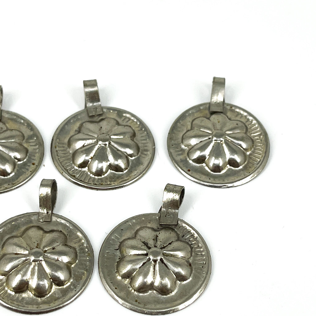 5 Ethiopian Silver Pendants