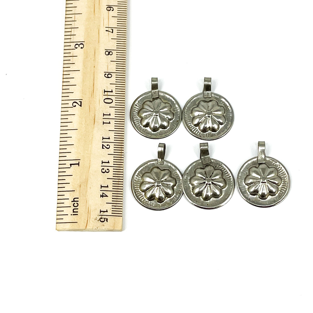 5 Ethiopian Silver Pendants