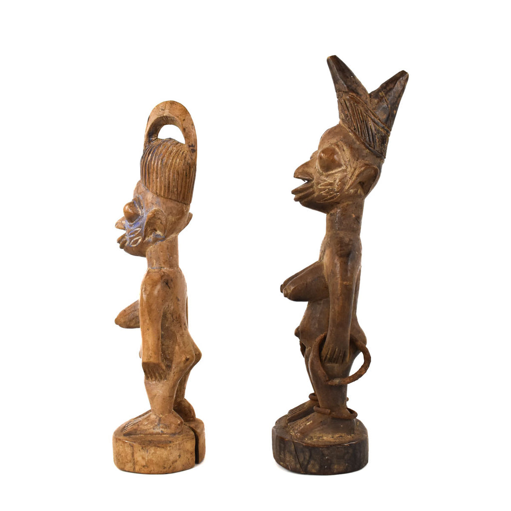 Yoruba Ibeji Pair of Twin Figures Nigeria