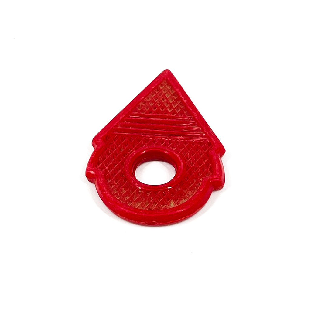 Red Plastic Talhakimt Pendant