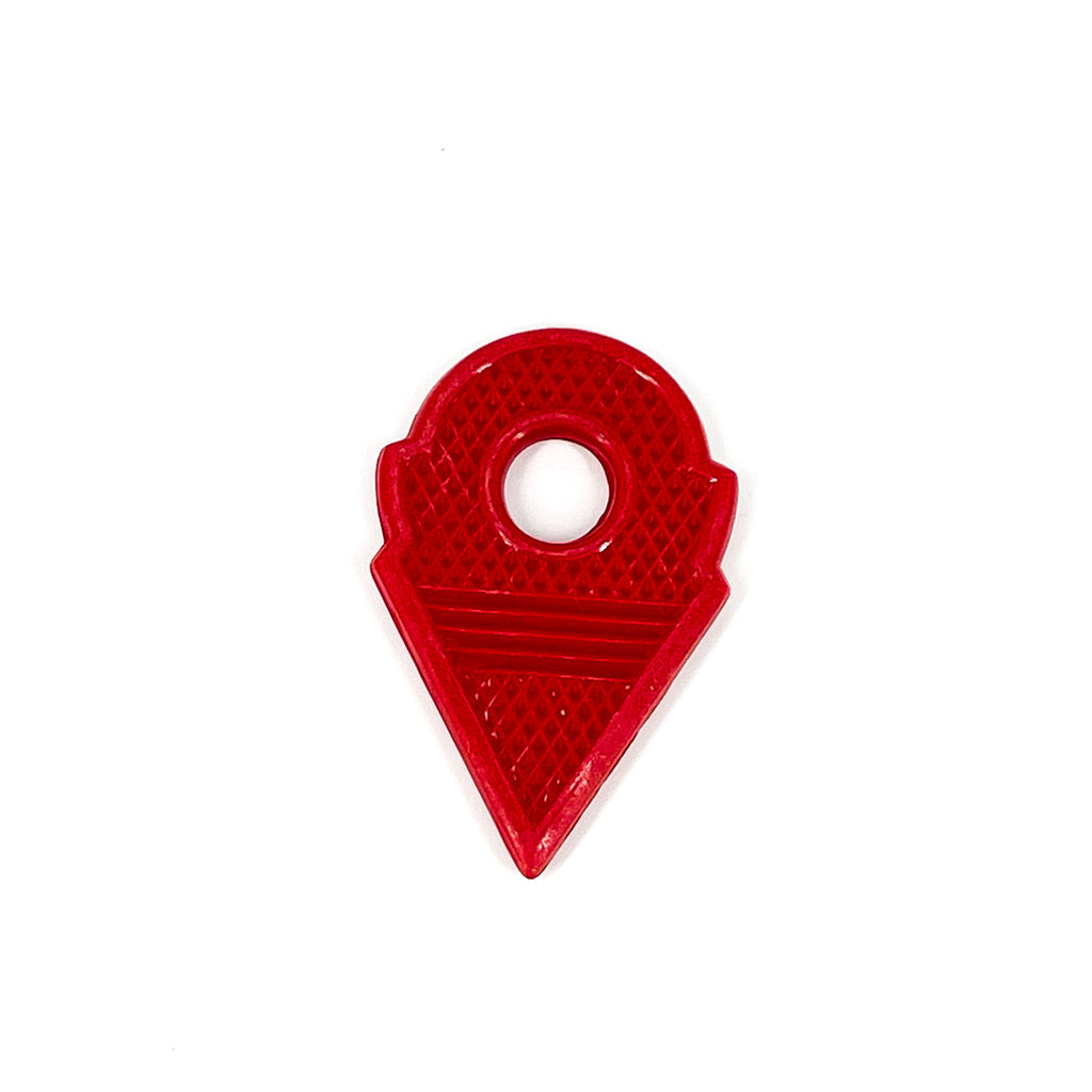 Red Plastic Talhakimt Pendant