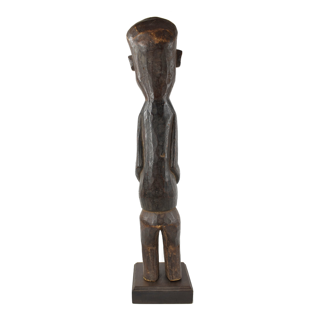 Zande Standing Female Figure on Base Congo