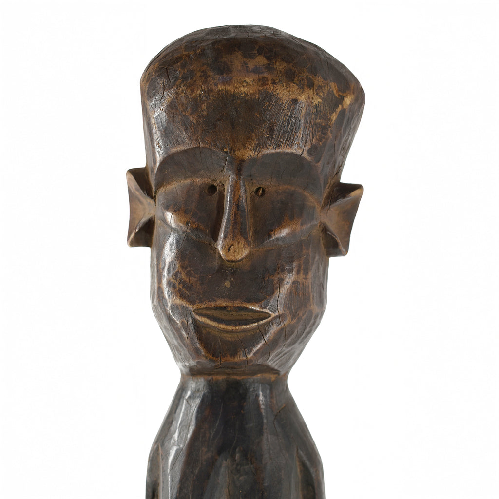 Zande Standing Female Figure on Base Congo