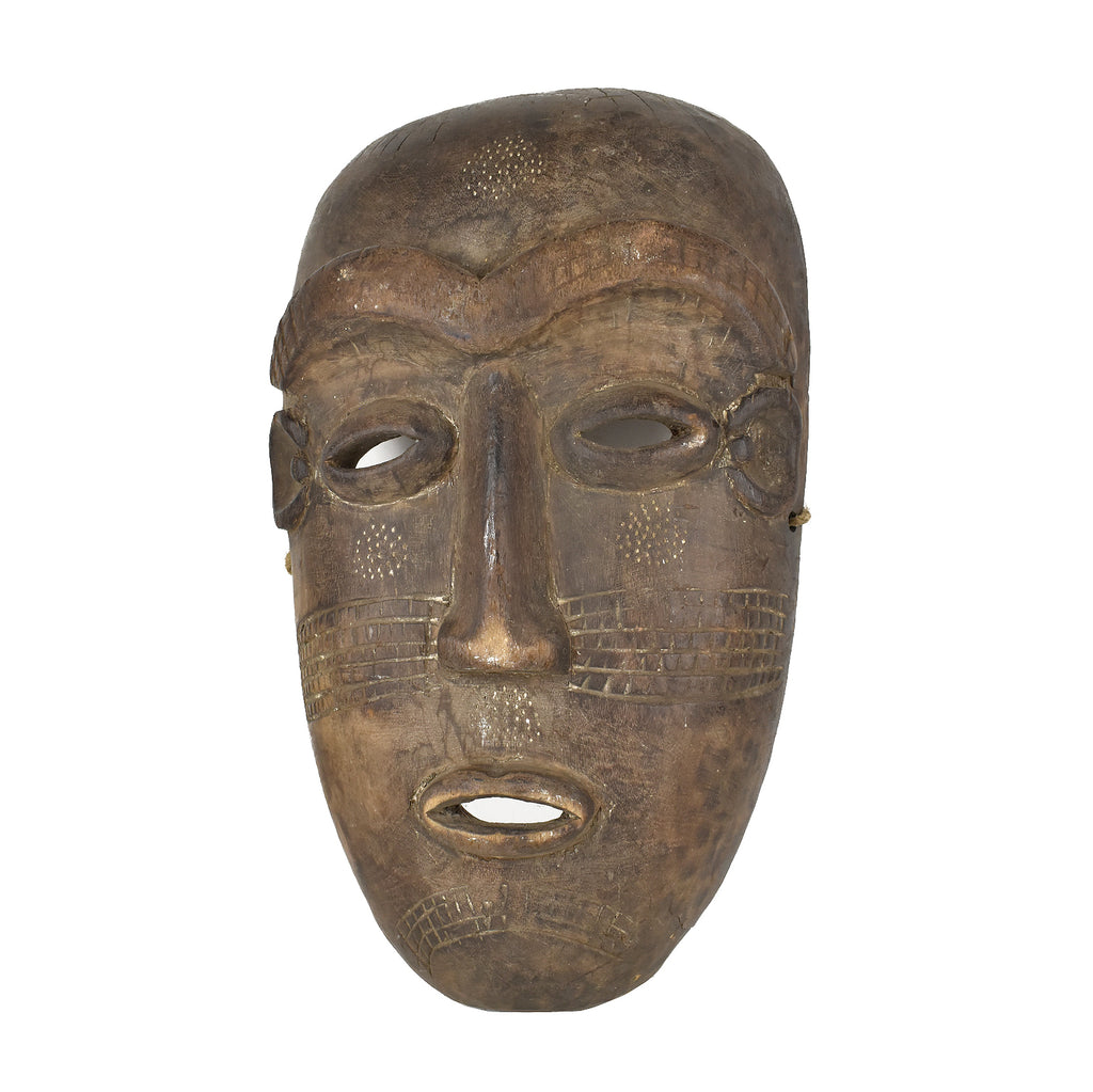 Bembe Alunga Wood Plank Mask Congo