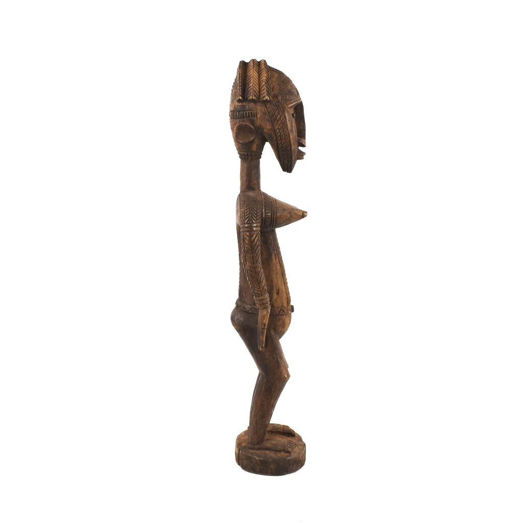 Bamana Jonyeleni Female Figure Mali