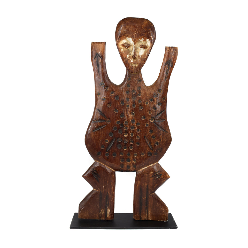 Lega Divination Figure on Custom Stand Congo