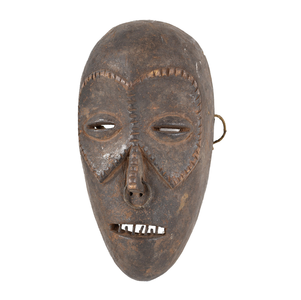 Kuba Mask with Metal Teeth Congo