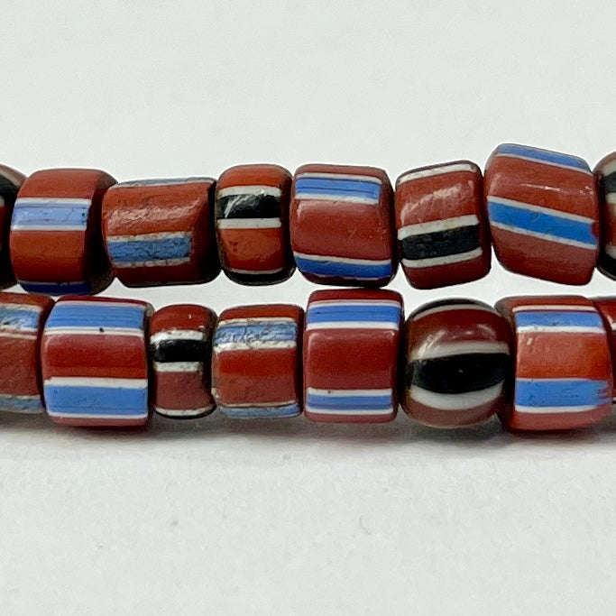 Tiny Striped Venetian Trade Beads