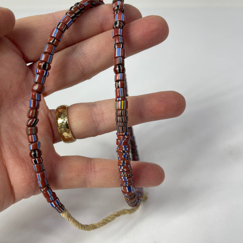 Tiny Striped Venetian Trade Beads