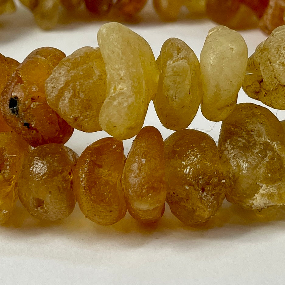 Baltic Ocean Amber Trade Beads 30 Inch