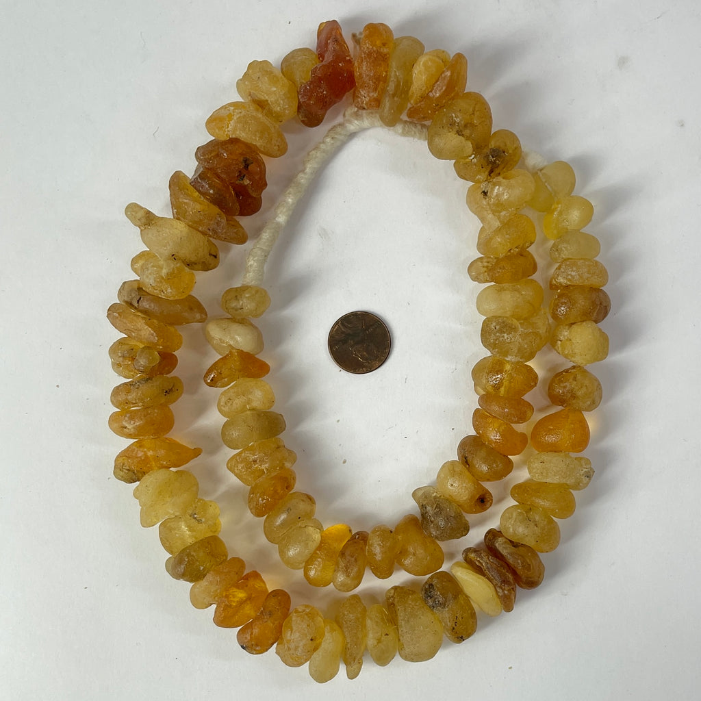 Baltic Ocean Amber Trade Beads 30 Inch