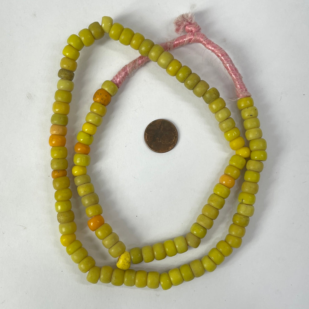 Padre Yellow Trade Beads