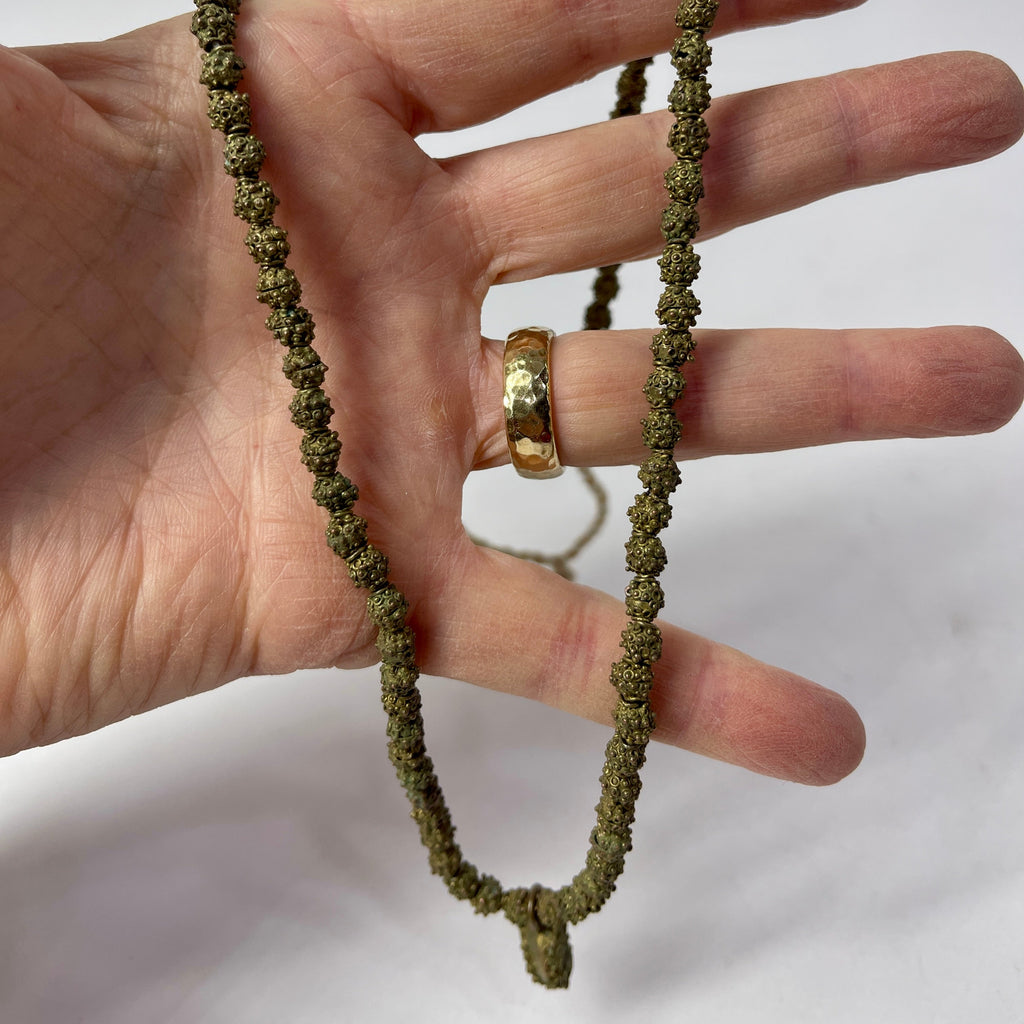 Yoruba Gilded Brass Necklace Nigeria