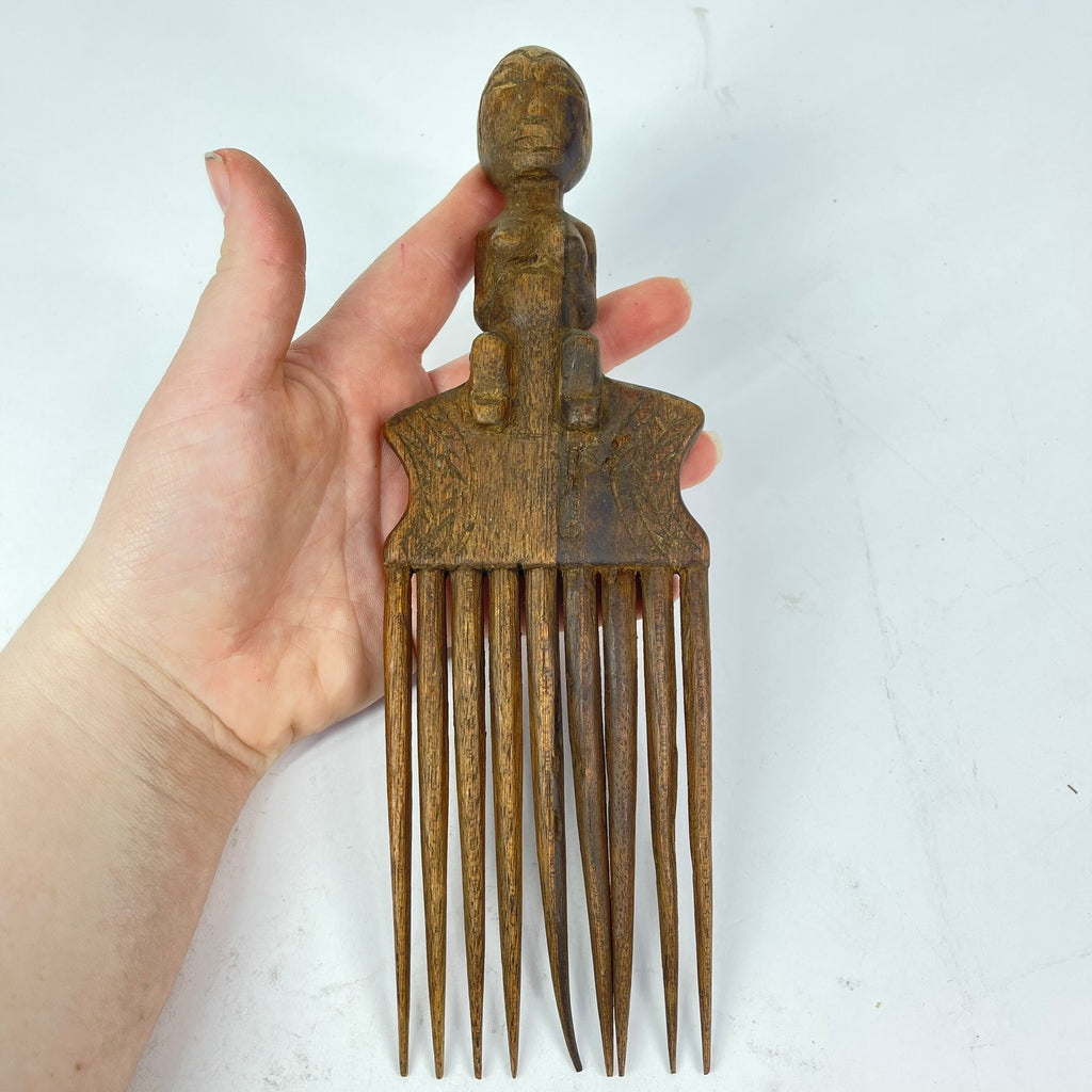 Luba Wood Comb Congo