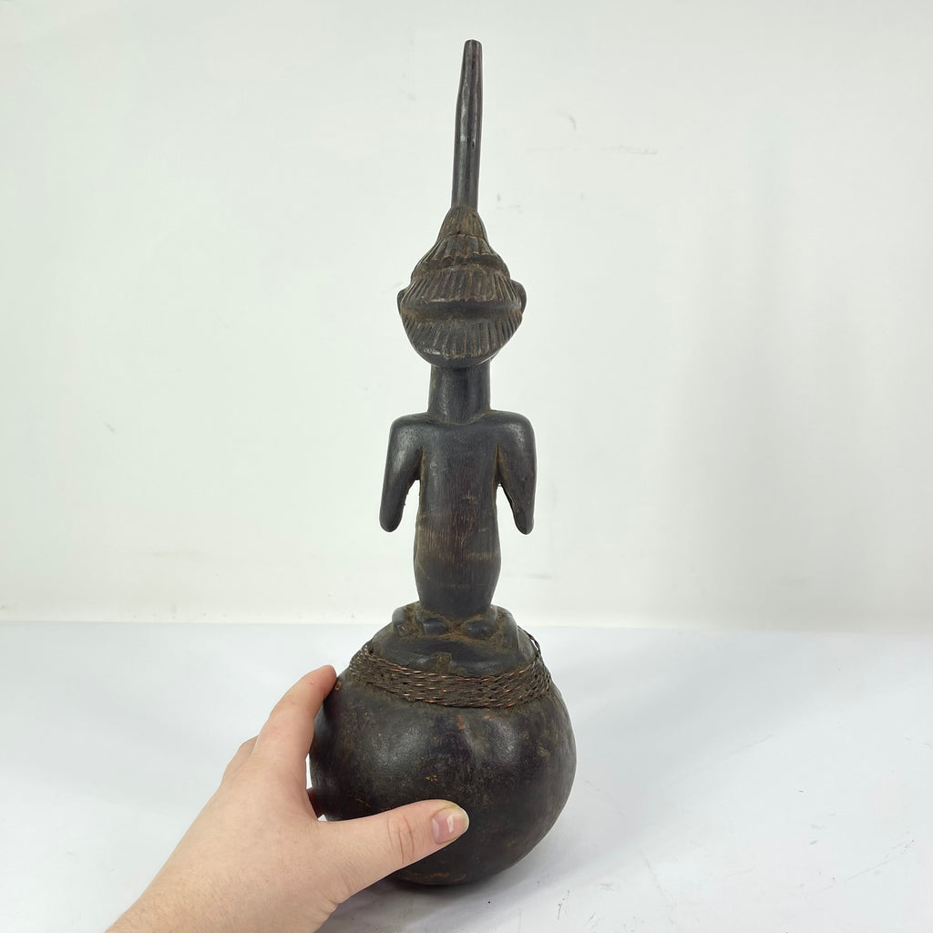 Luba Gourd Pipe Congo