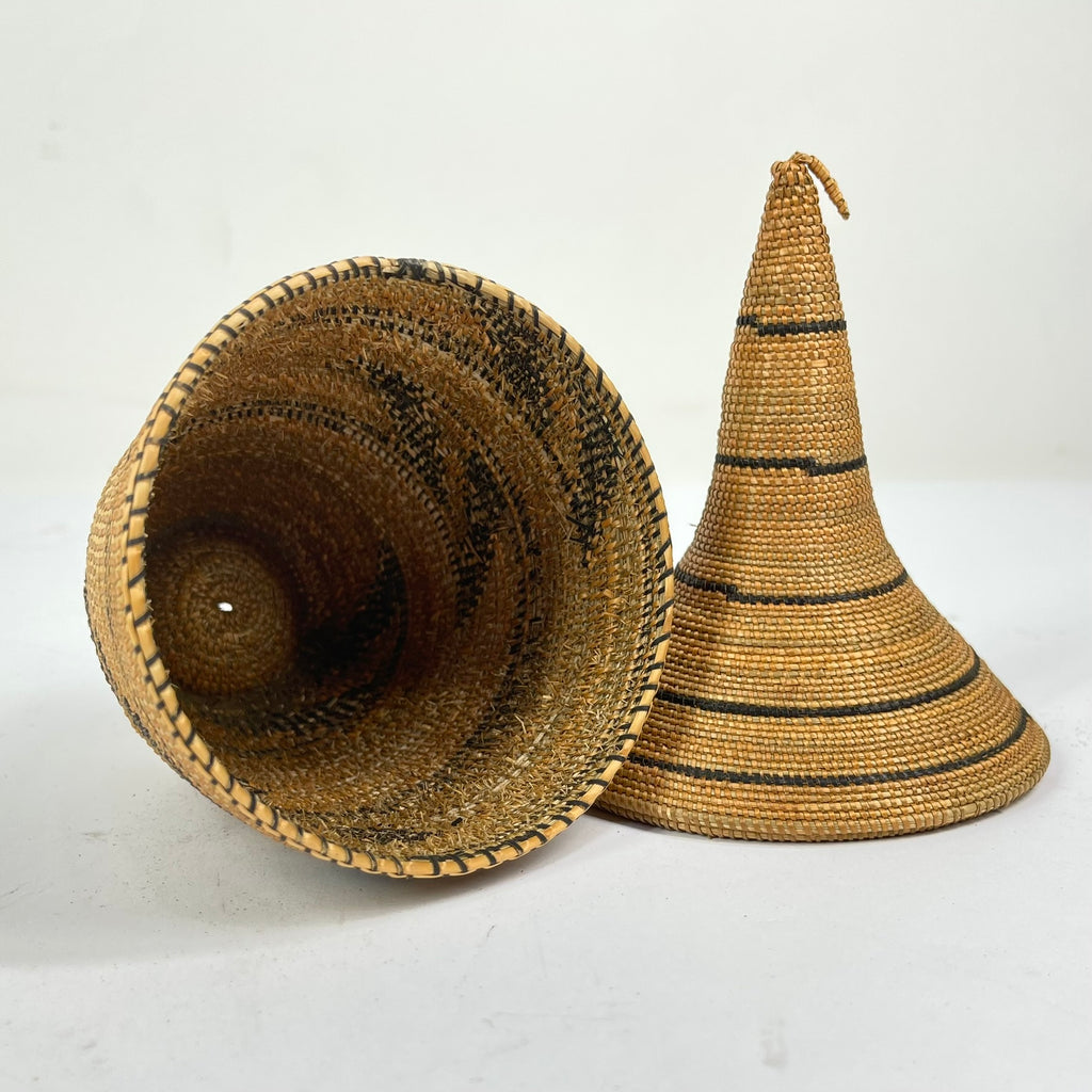 Tutsi Lidded Basket Rwanda