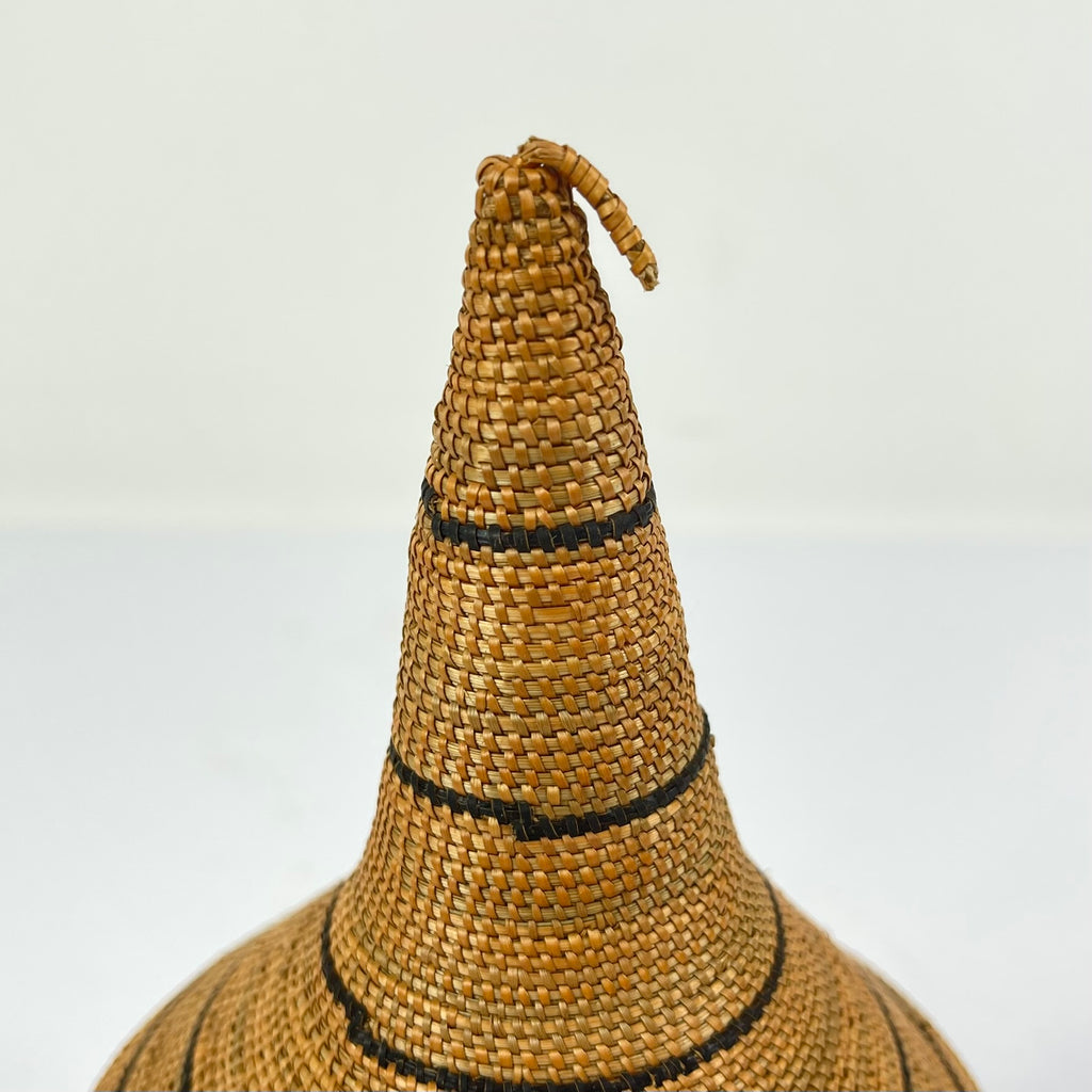Tutsi Lidded Basket Rwanda