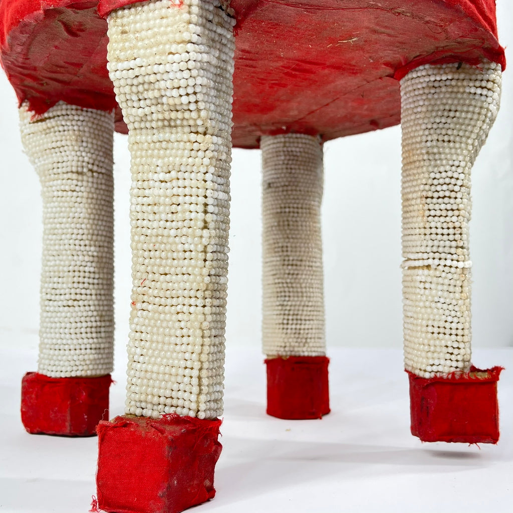 Yoruba Beaded Stool