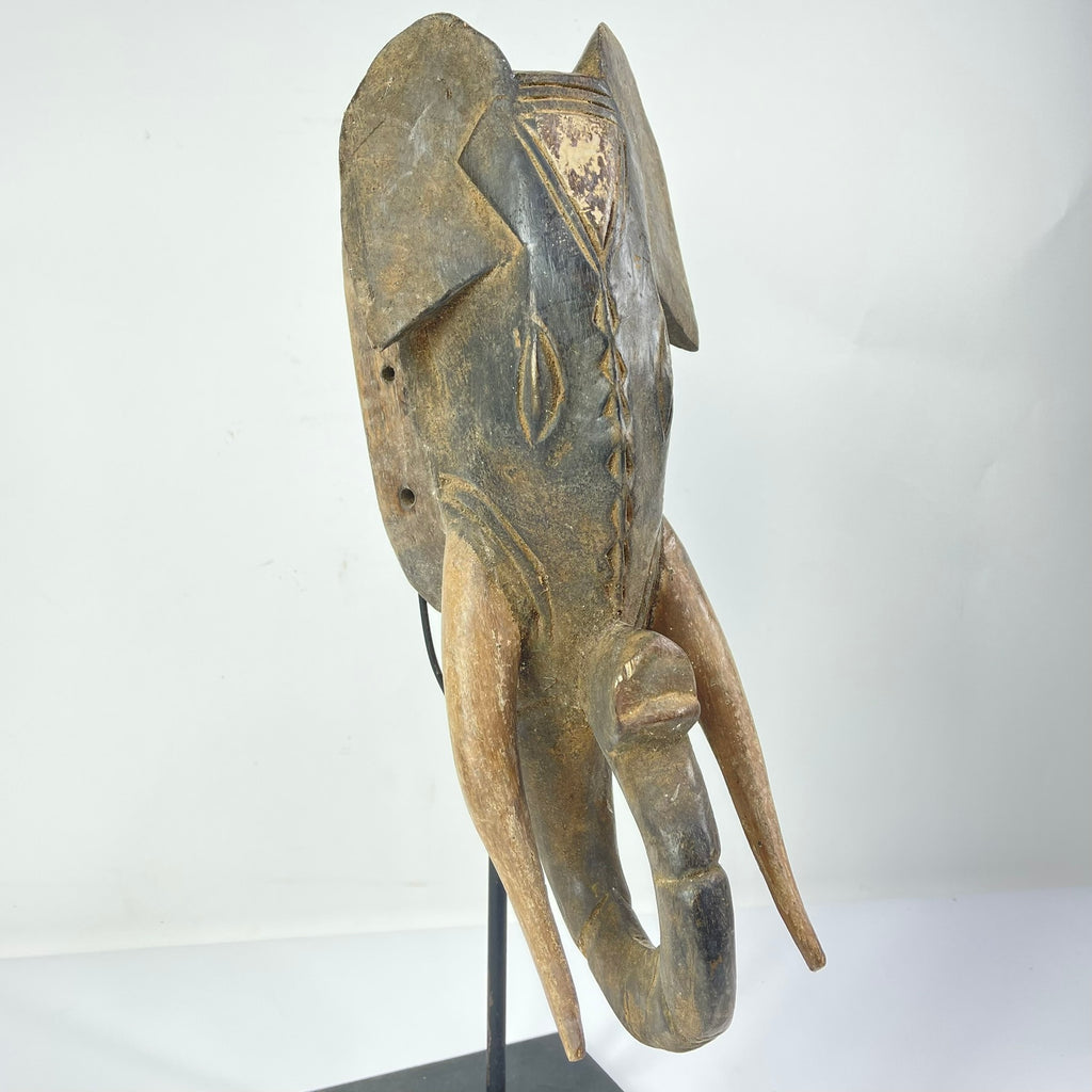 Baule Elephant Mask Cote D'Ivoire