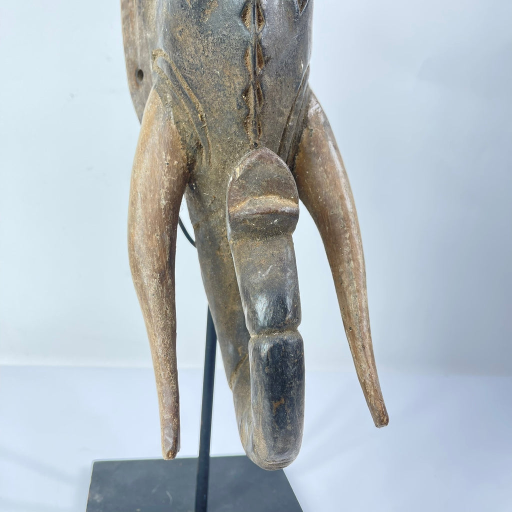 Baule Elephant Mask Cote D'Ivoire