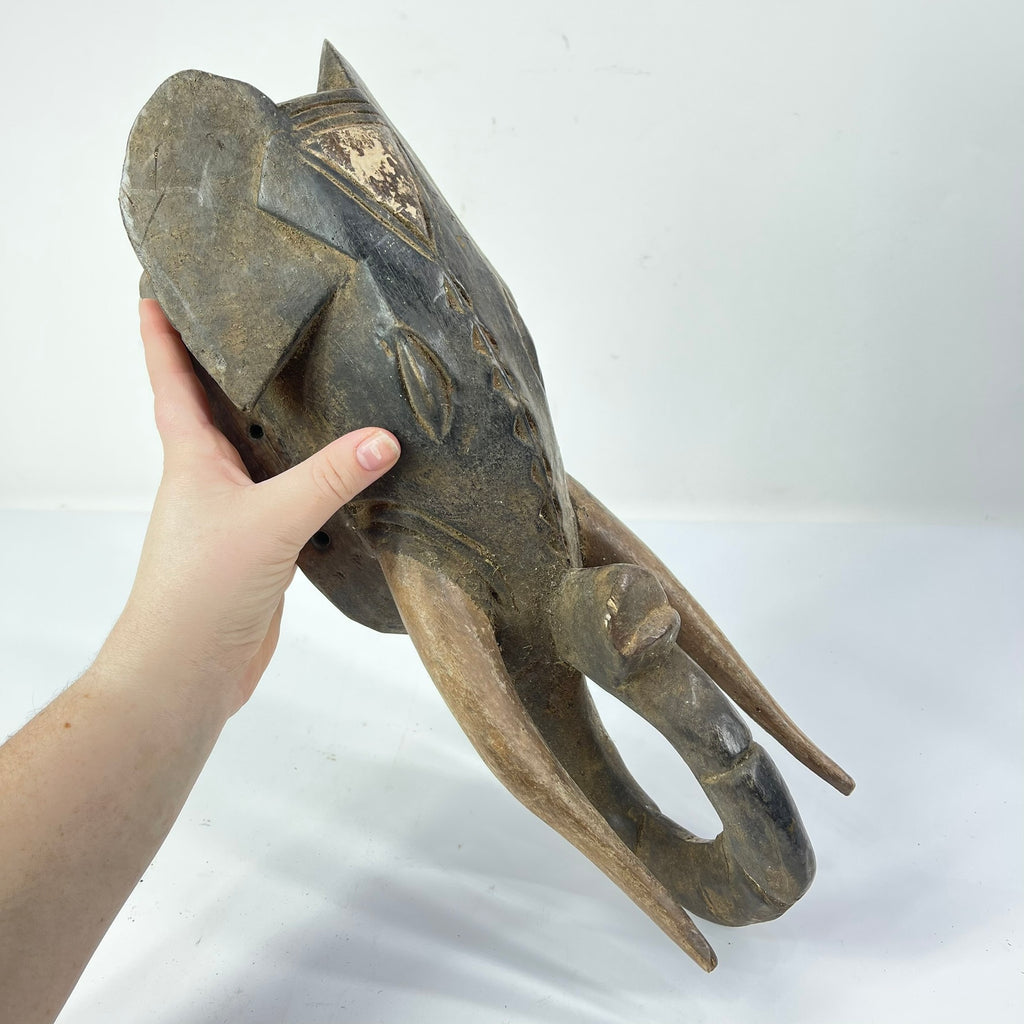 Baule Elephant Mask Cote D'Ivoire