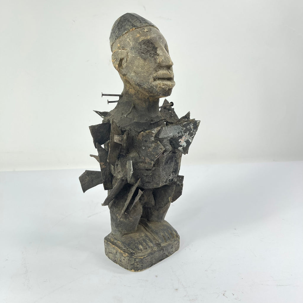 Kongo Nkisi Nkondi Power Fetish Figure Congo 