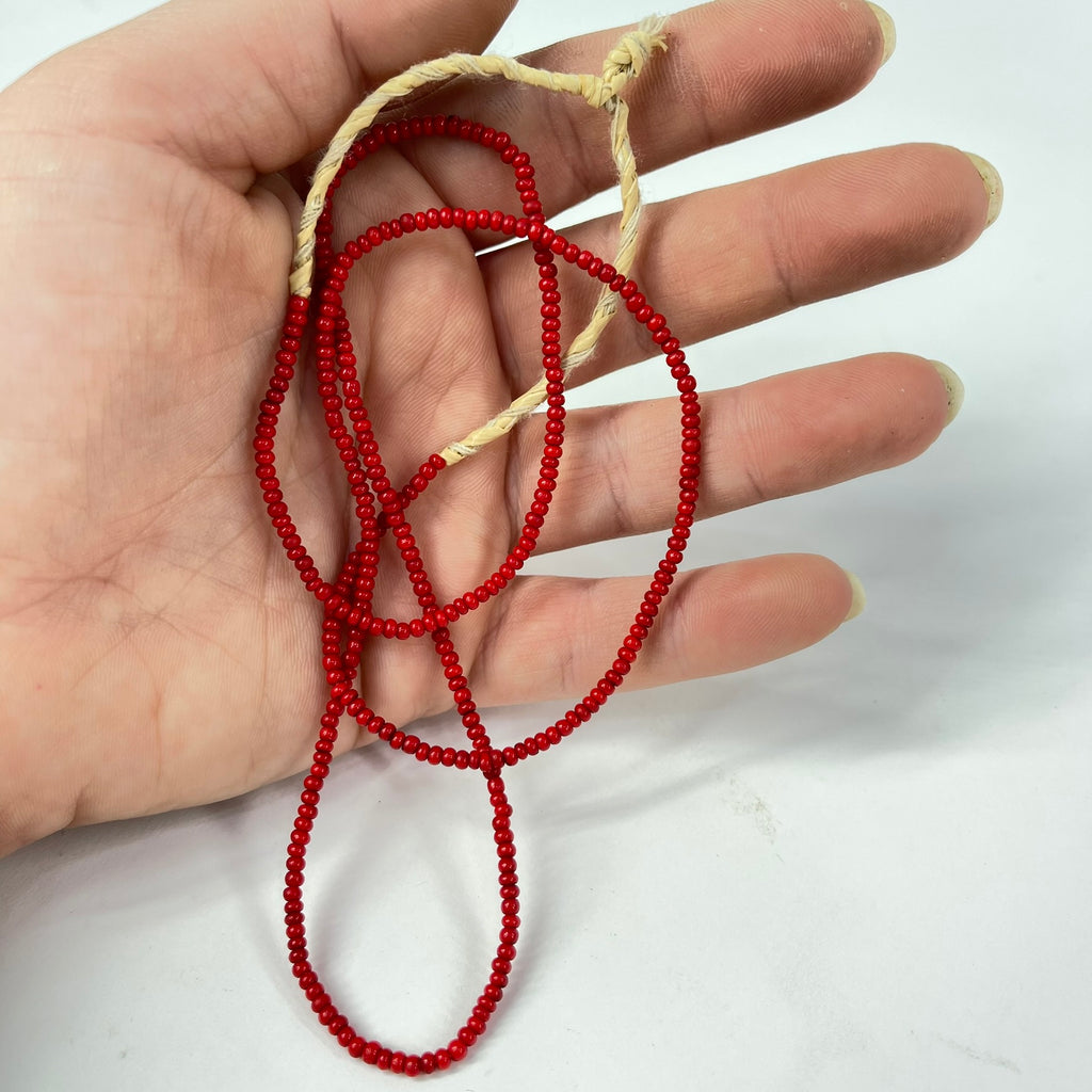 Seed Red Trade Beads
