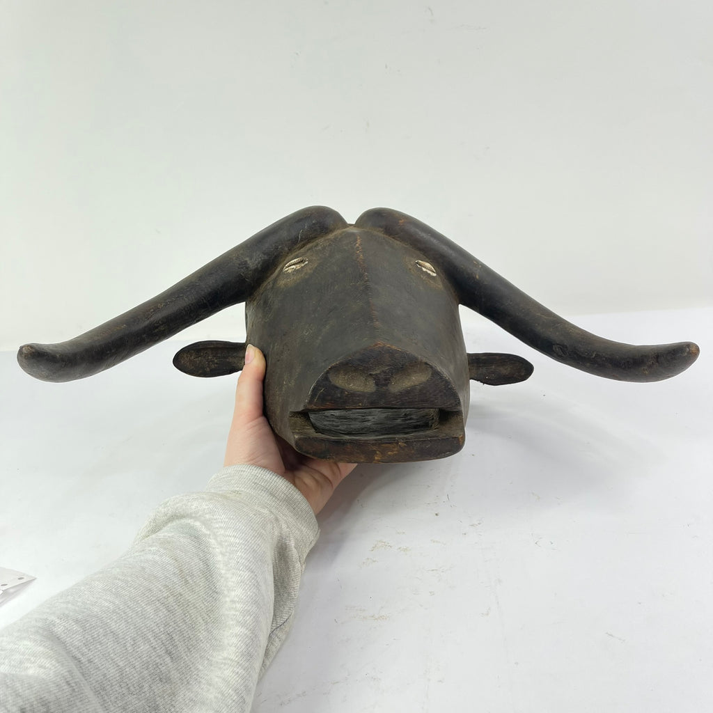 Tabwa Kiyunde Buffalo Mask Congo