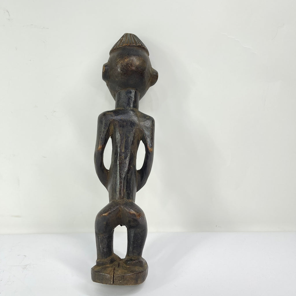 Yaka Janus Wood Figure Congo