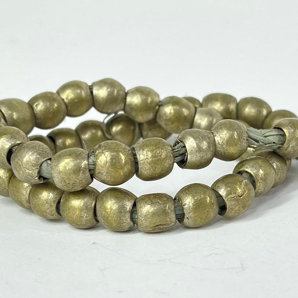 Silver Metal Trade Beads Ethiopia