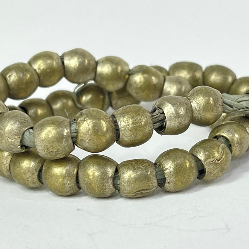 Silver Metal Trade Beads Ethiopia