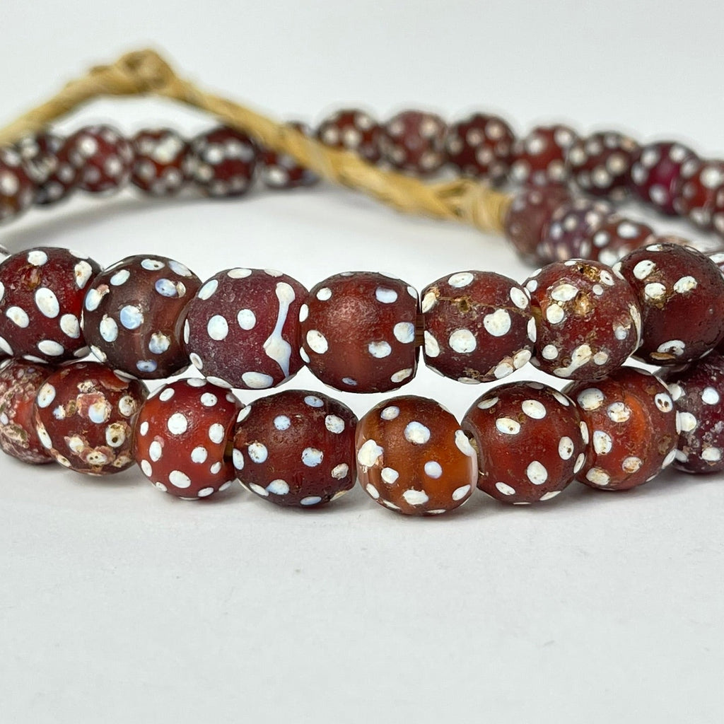 Venetian Skunk Red Trade Beads