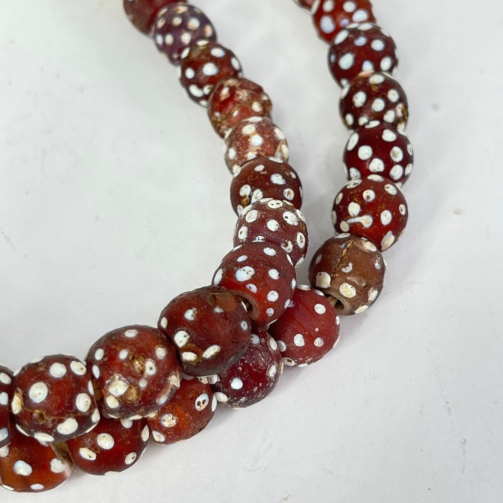 Venetian Skunk Red Trade Beads