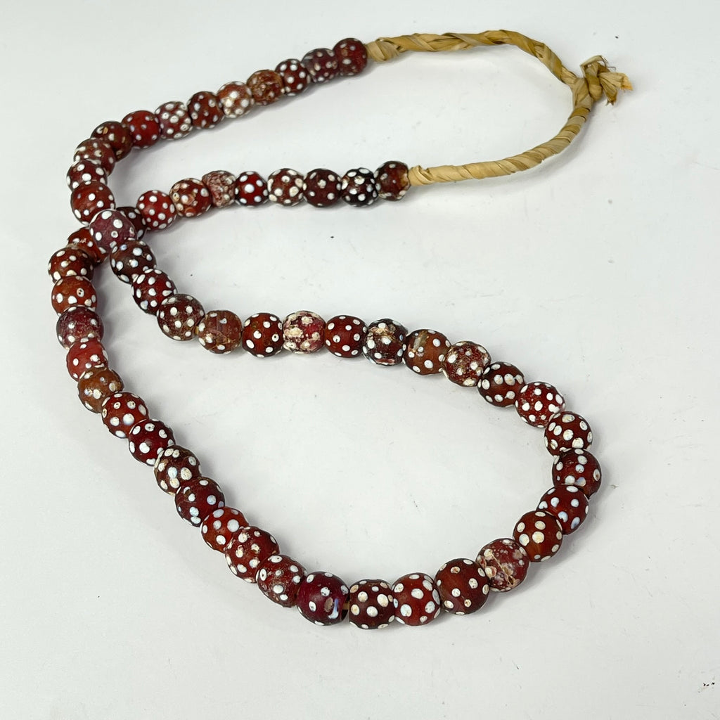 Venetian Skunk Red Trade Beads