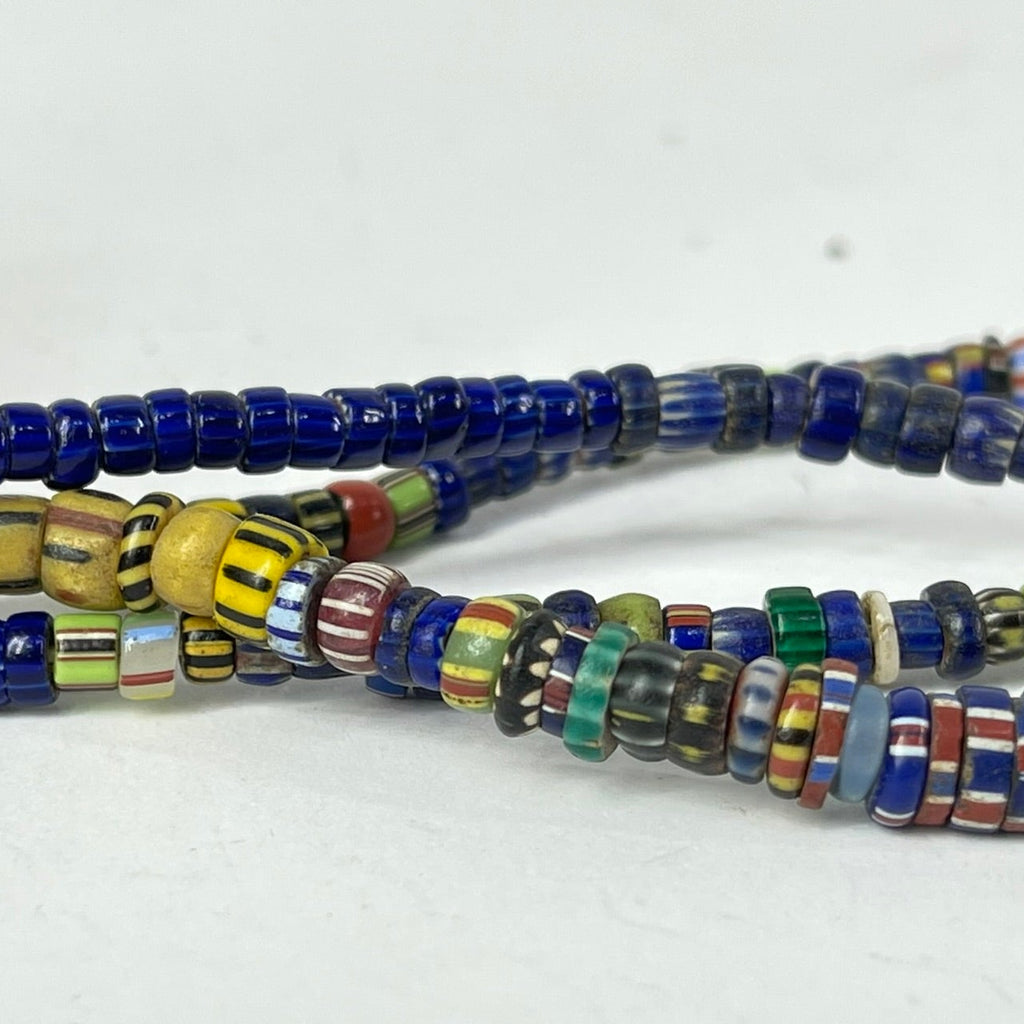 Aja Venetian Mixed Tiny Trade Beads Broken Strand