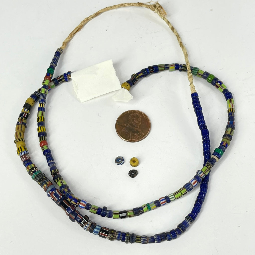 Aja Venetian Mixed Tiny Trade Beads Broken Strand