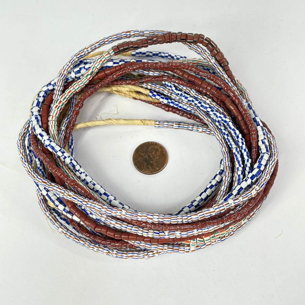 10 Strands Grab Bag Mixed Trade Beads