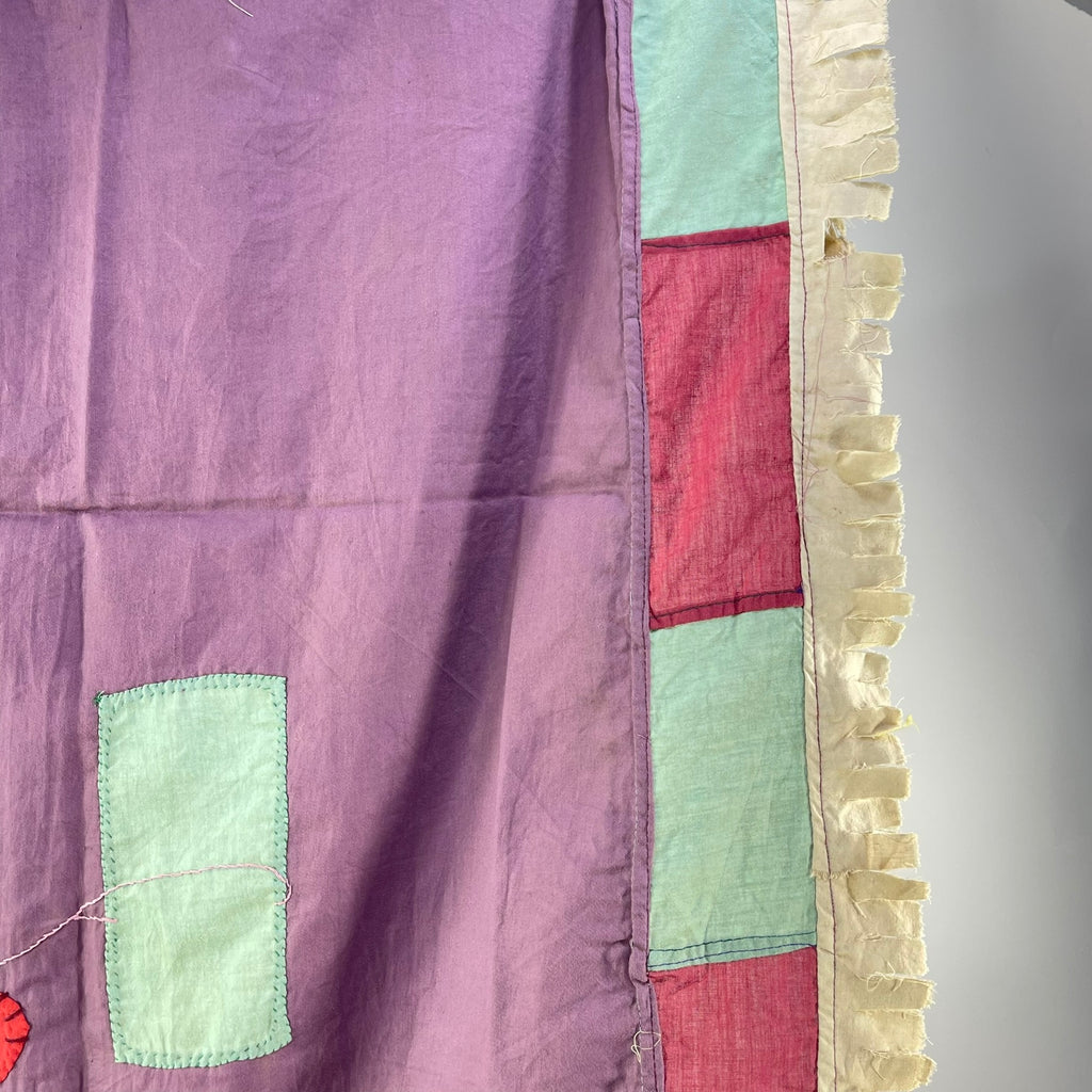 Asafo Flag Frankaa with Appliqué Ghana 58x31 Inch