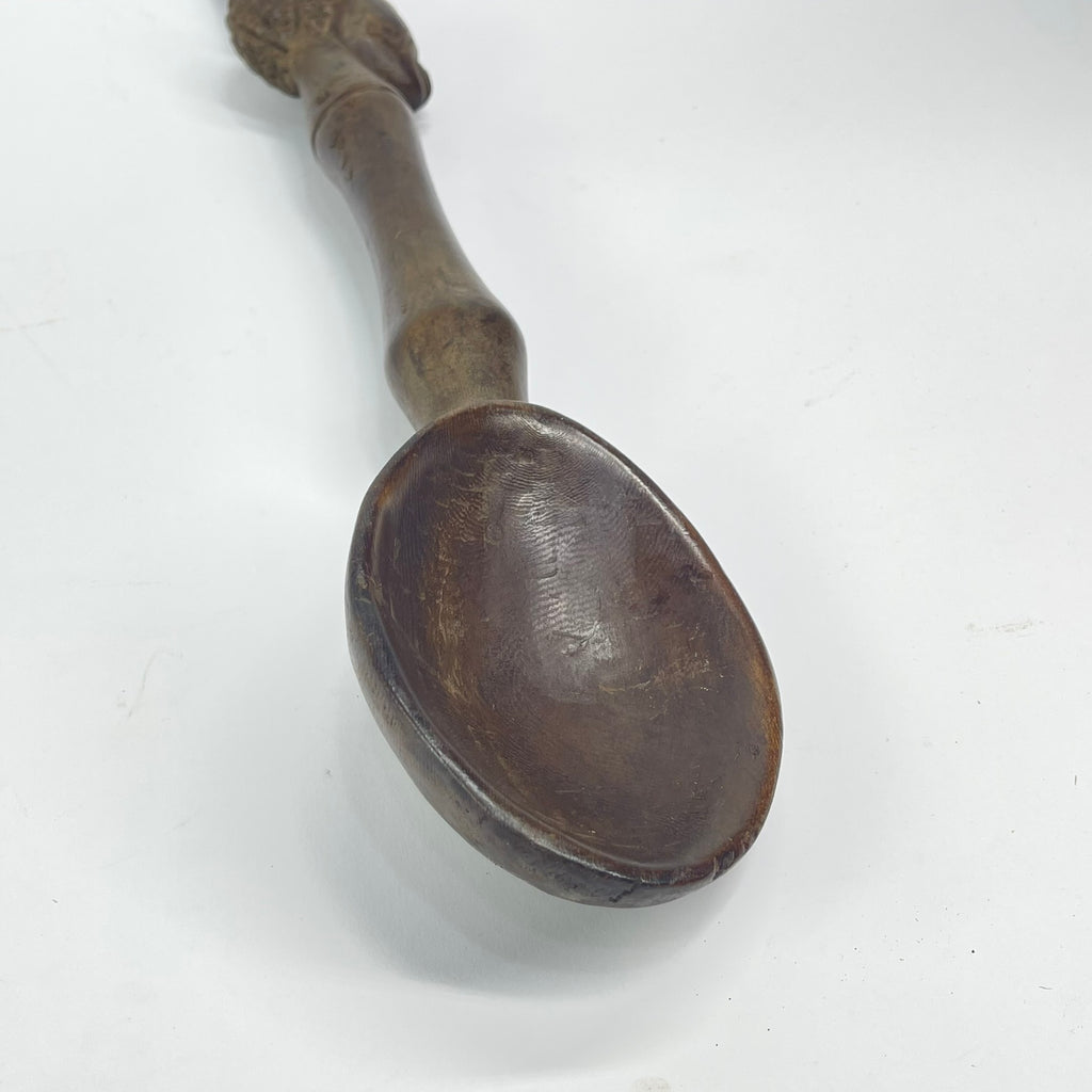 Luba Figural Spoon Congo