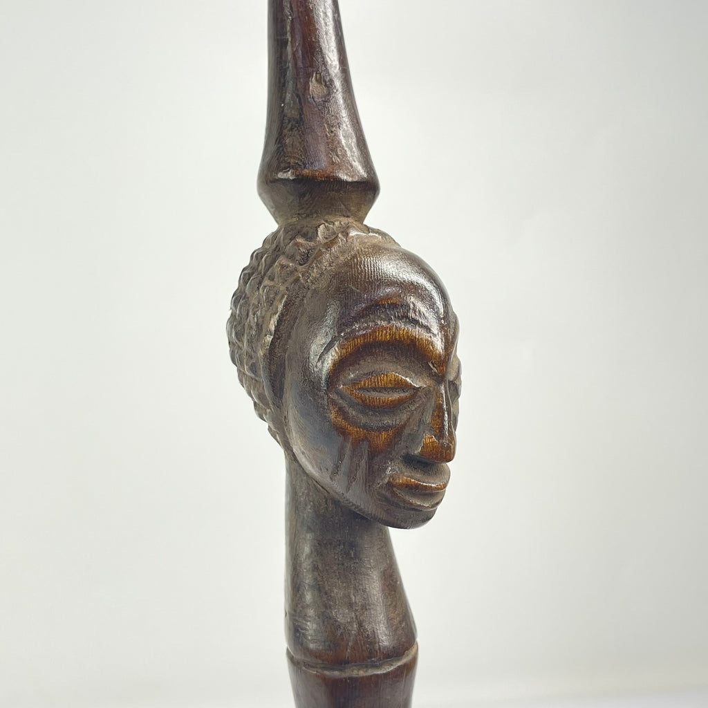 Luba Figural Spoon Congo