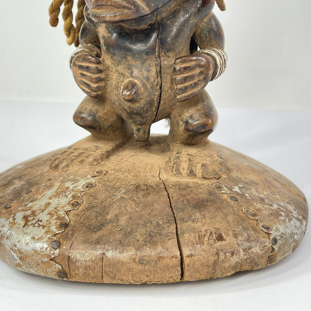 Chokwe Figural Stool Congo
