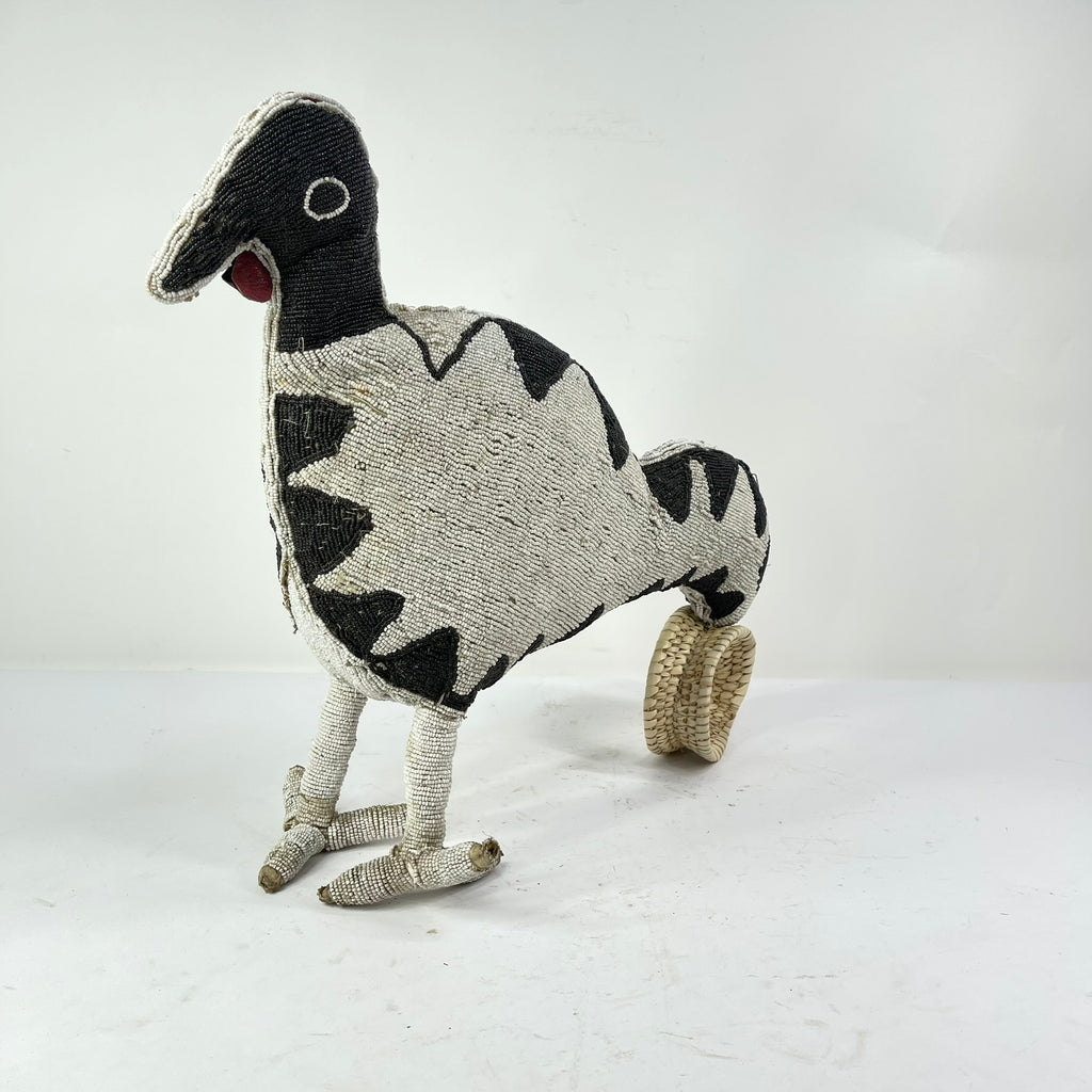 Yoruba Beaded White Chicken Nigeria