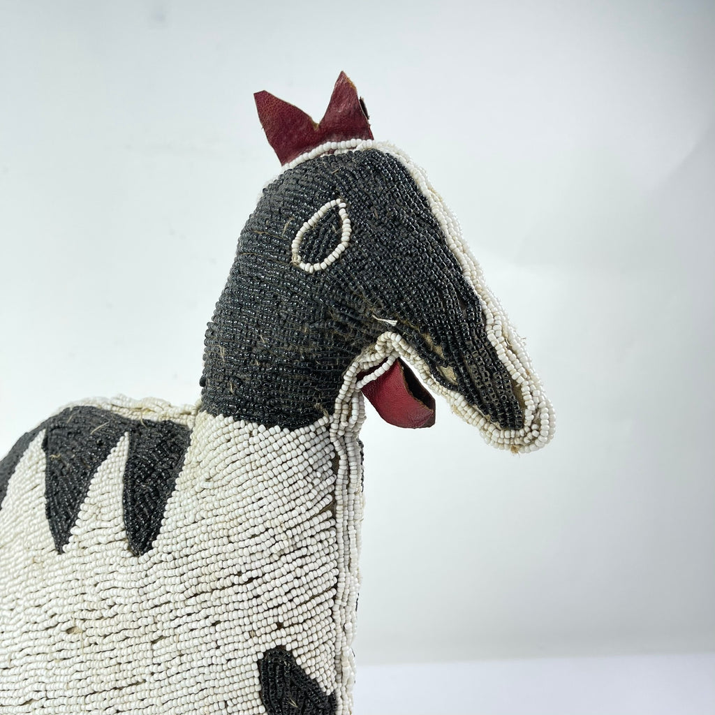 Yoruba Beaded White Chicken Nigeria
