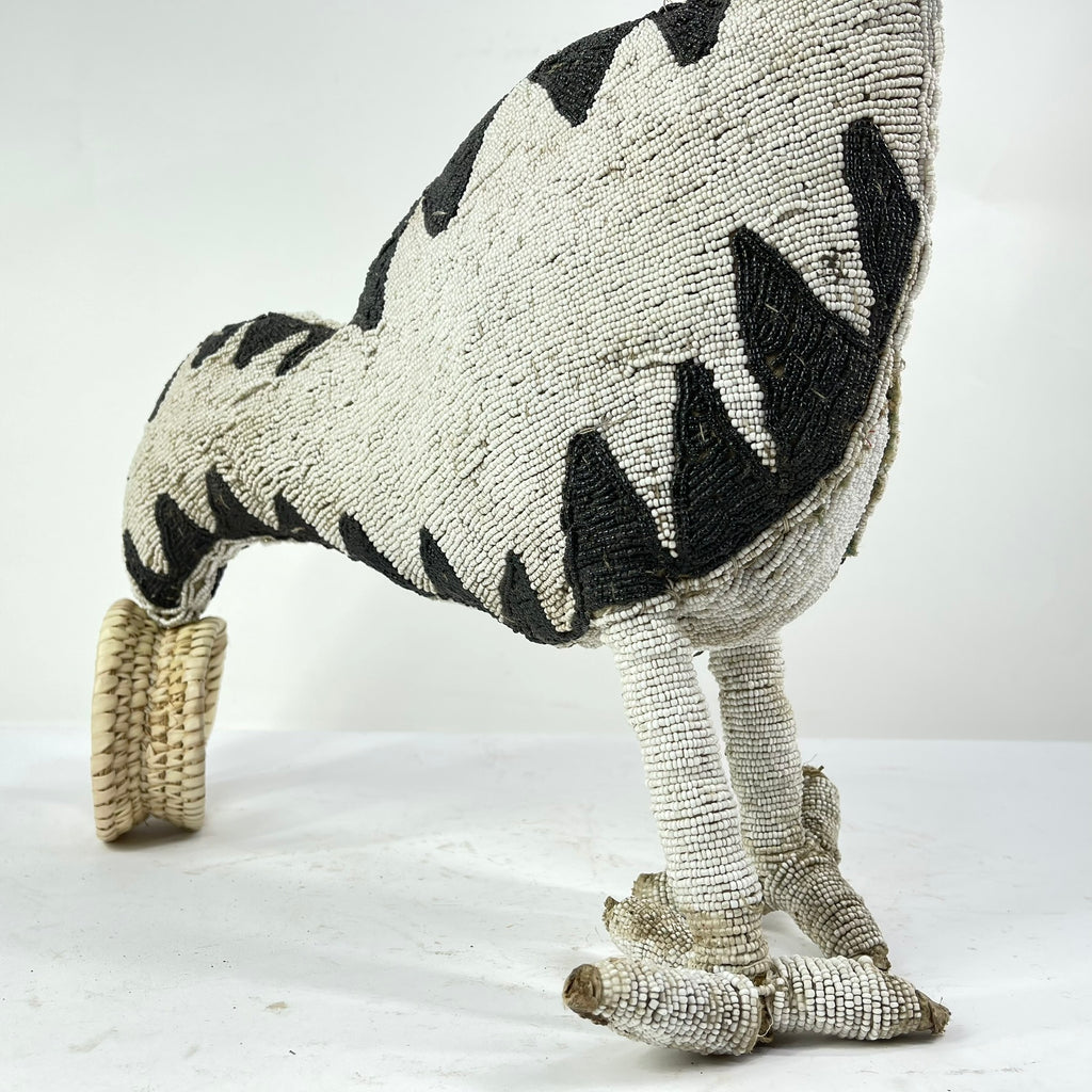 Yoruba Beaded White Chicken Nigeria