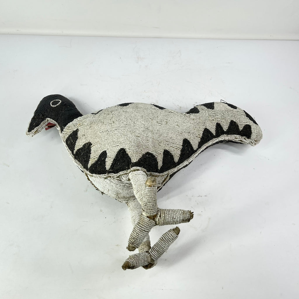 Yoruba Beaded White Chicken Nigeria