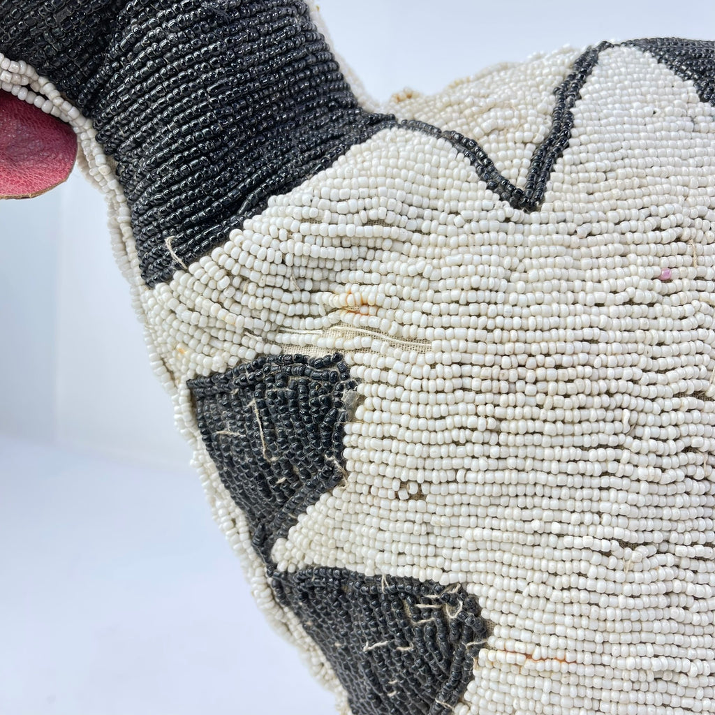 Yoruba Beaded White Chicken Nigeria