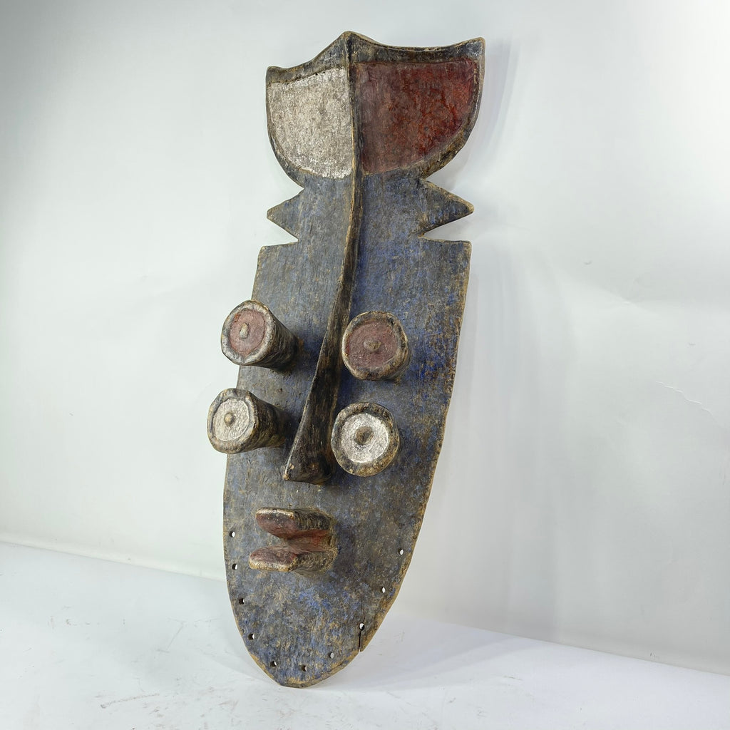 Grebo Mask with Tubular Eyes Liberia