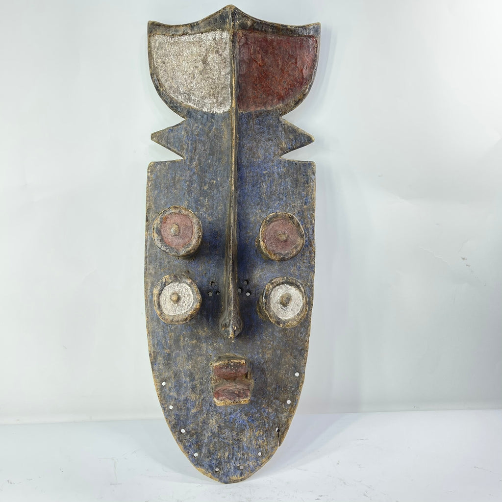 Grebo Mask with Tubular Eyes Liberia