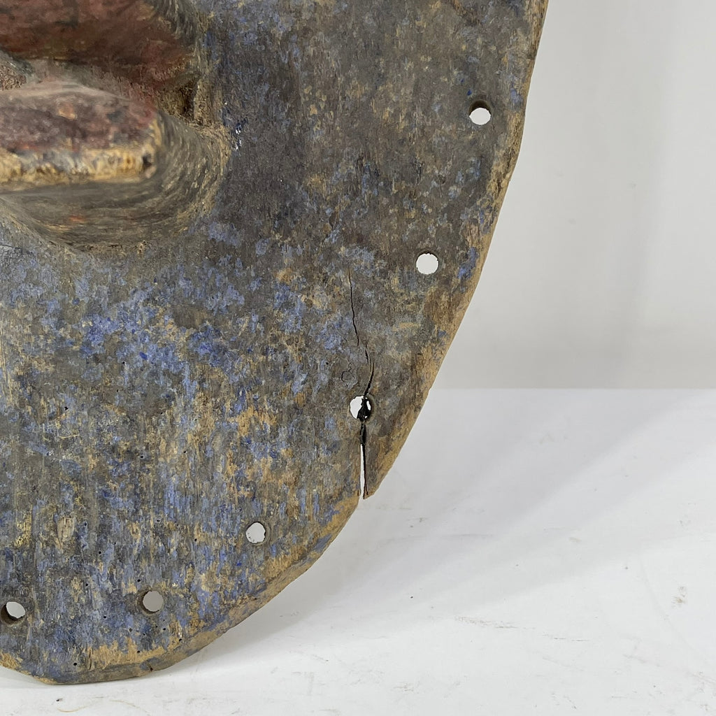 Grebo Mask with Tubular Eyes Liberia