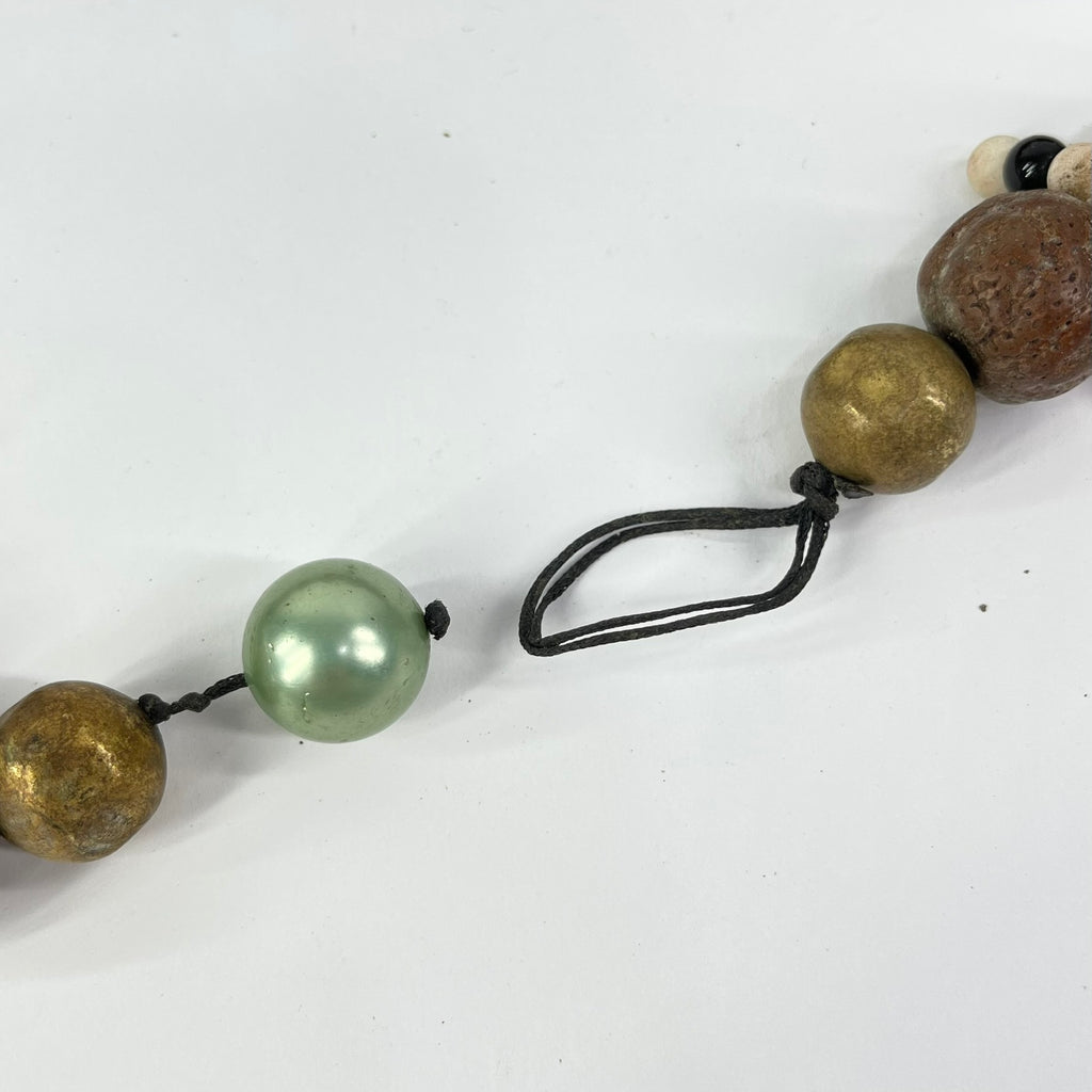 Moroccan Mixed Trade Beads Necklace